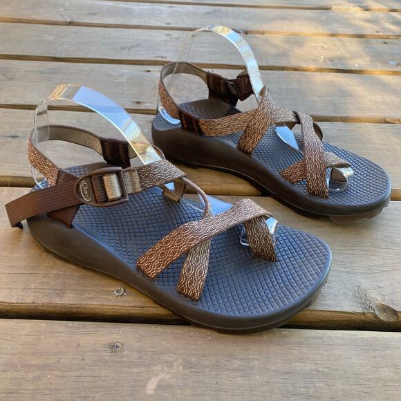 Chaco Shoes - Chaco Vibram strappy adjustable sandals Women size 9